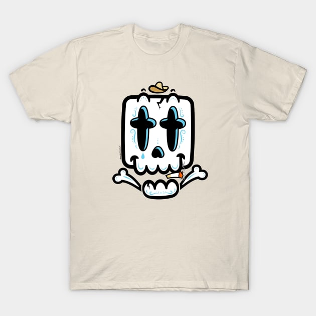 Crosses Sugar Skull T-Shirt by Bomb171